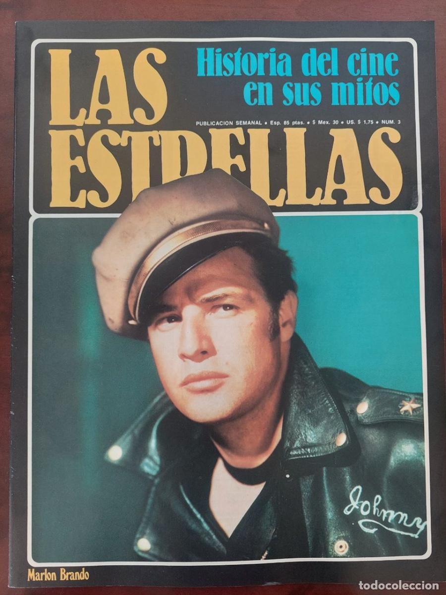 Libros de segunda mano: Las Estrellas. Historia del cine en sus mitos. N&ordm; 3 Marlon Brando. Ediciones Turbi&oacute;n. Madrid, 1980.