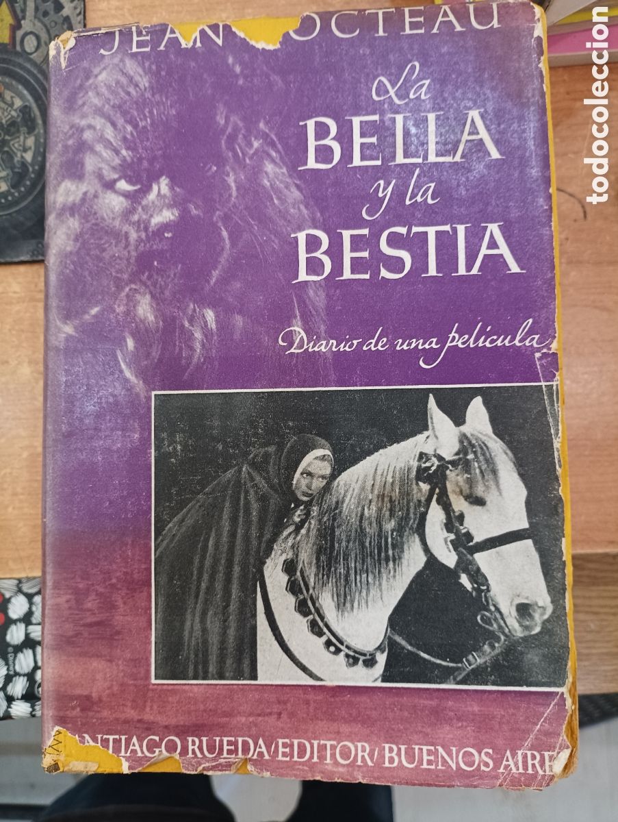 Libros de segunda mano: La bella y la bestia: Diario de un film - Jean Cocteau - Santiago Rueda Editor - 1948 - Trad. A. Gre