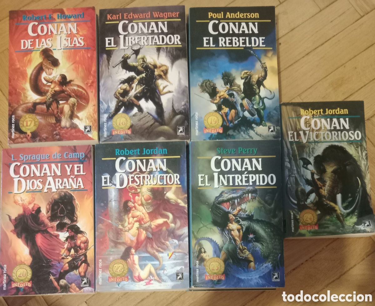 Libros de segunda mano: Conan lote 19 libros