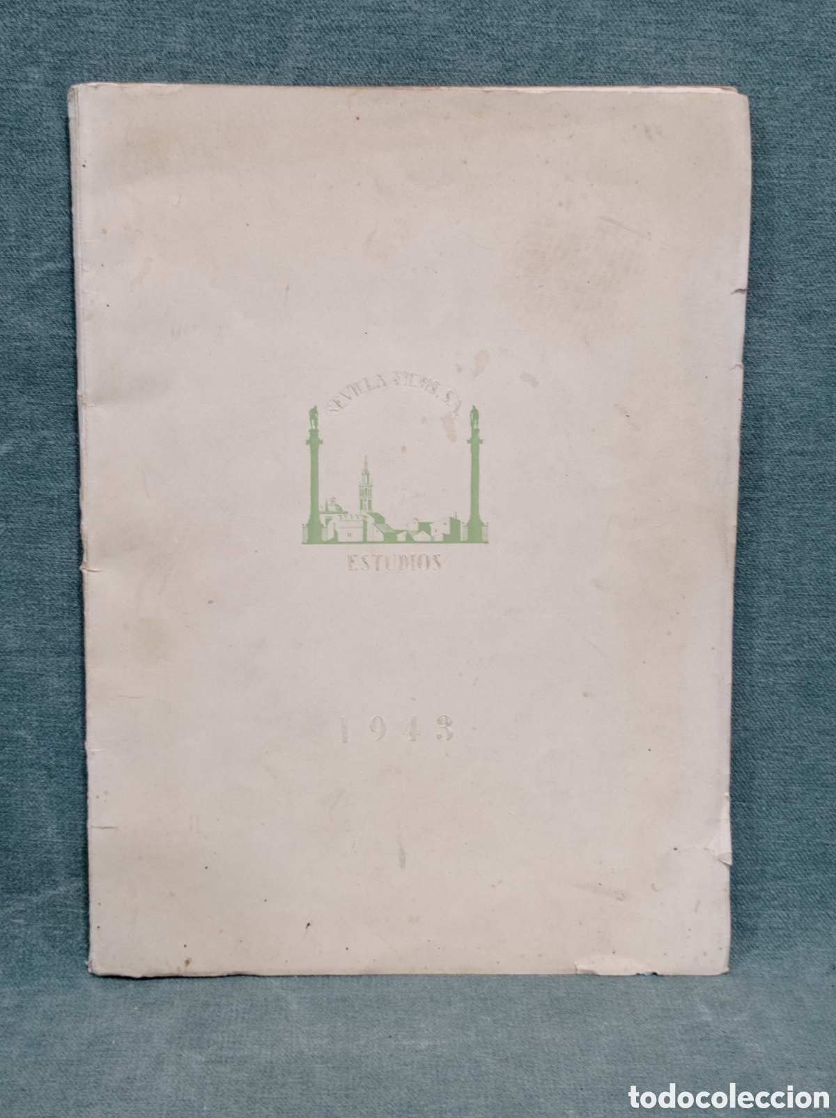 Libros de segunda mano: SEVILLA FILMS ESTUDIOS - 1943 - HISTORIA DEL CINE ESPA&Ntilde;OL