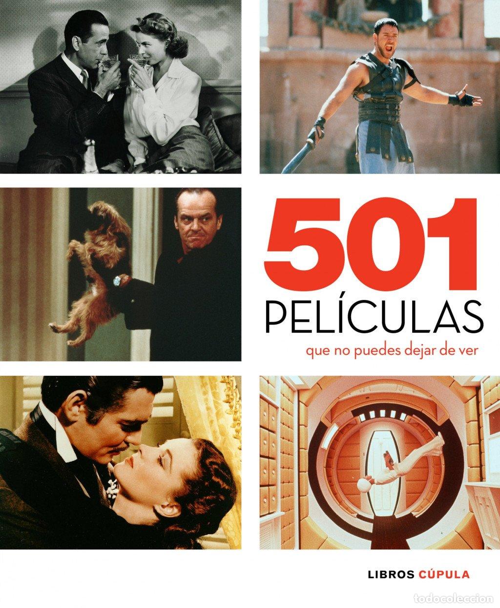Libros de segunda mano: 501 Pel&iacute;culas Que No Puedes Dejar de Ver - Aa. Vv. - Libros C&uacute;pula - M&uacute;sica y Cine, N&ordm; 1