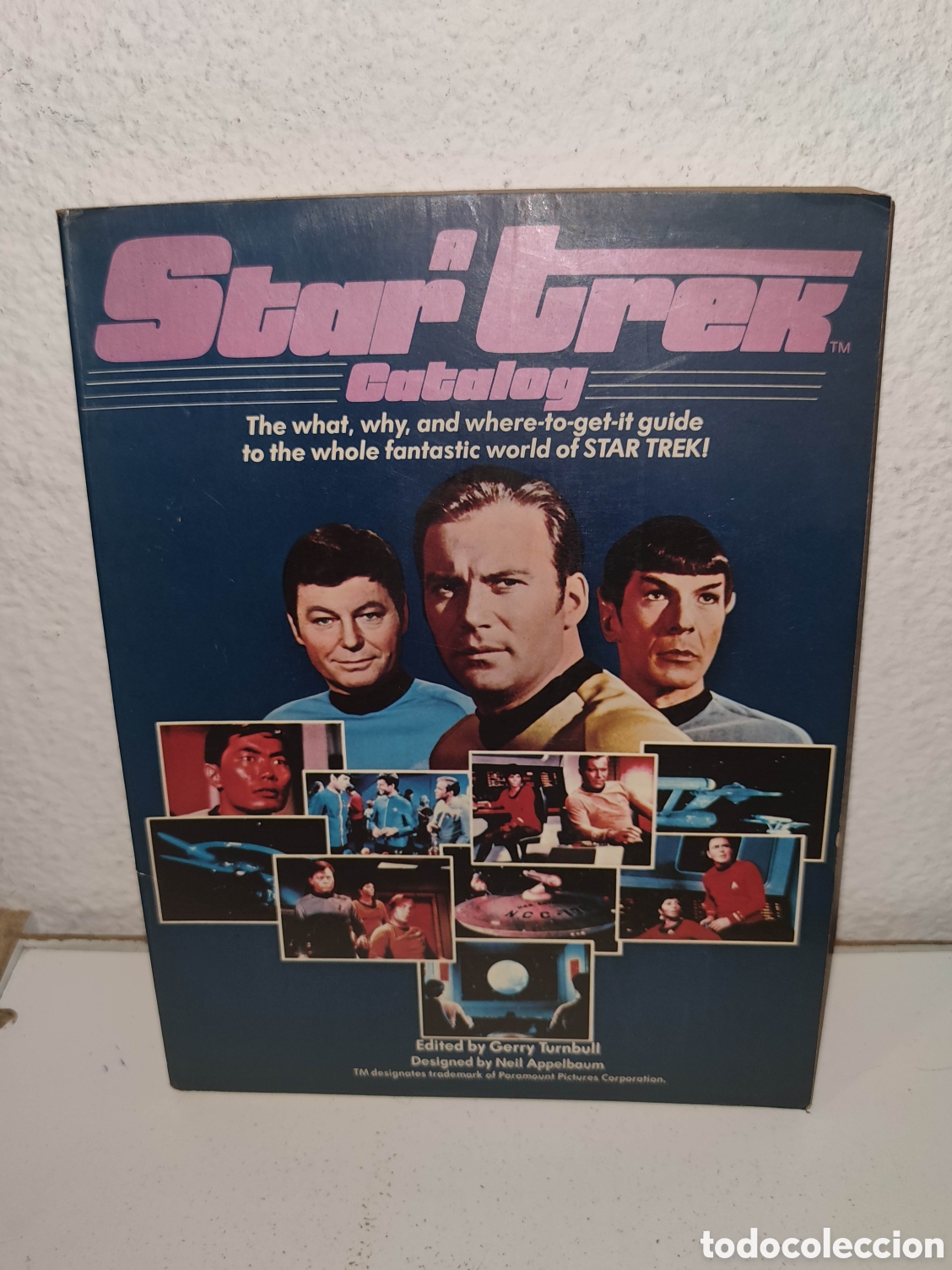 Libros de segunda mano: Libro - A Star Trek Catalog Gerry Turnbull Grosset Dunlap 1979 1st Printing Vintage - Importacion