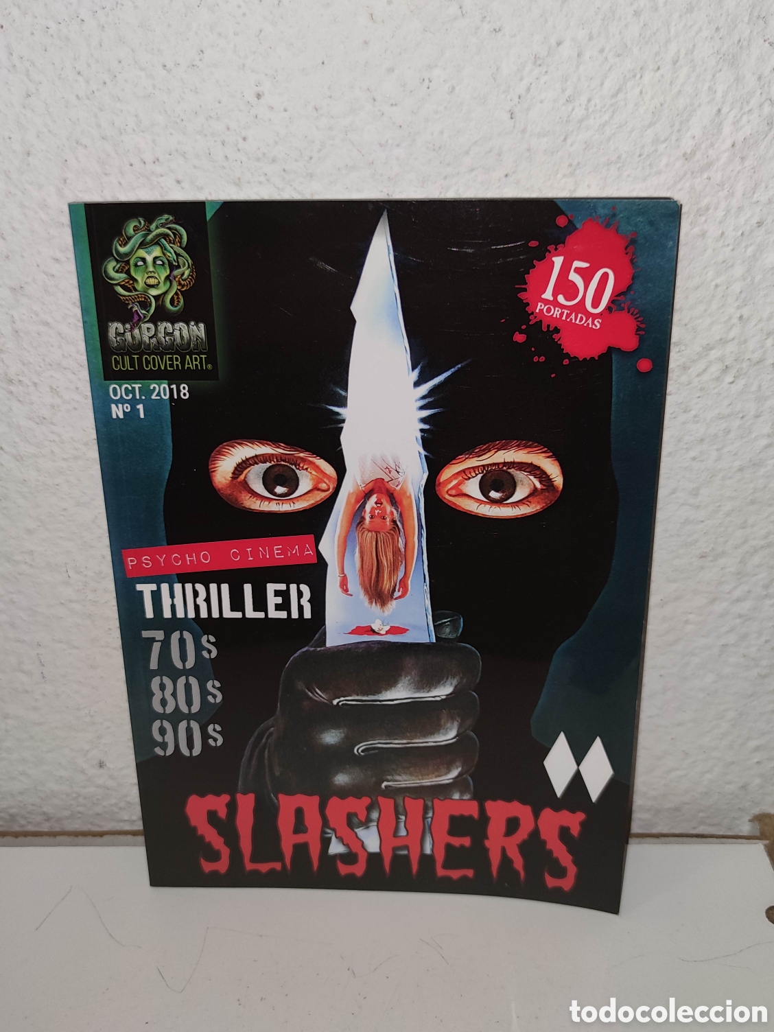 Livros em segunda m&atilde;o: Libro - Gorgon Cult Cover Art 1 - Slashers - 150 portadas - Psicho cinema Thriller 70s 80s 90s