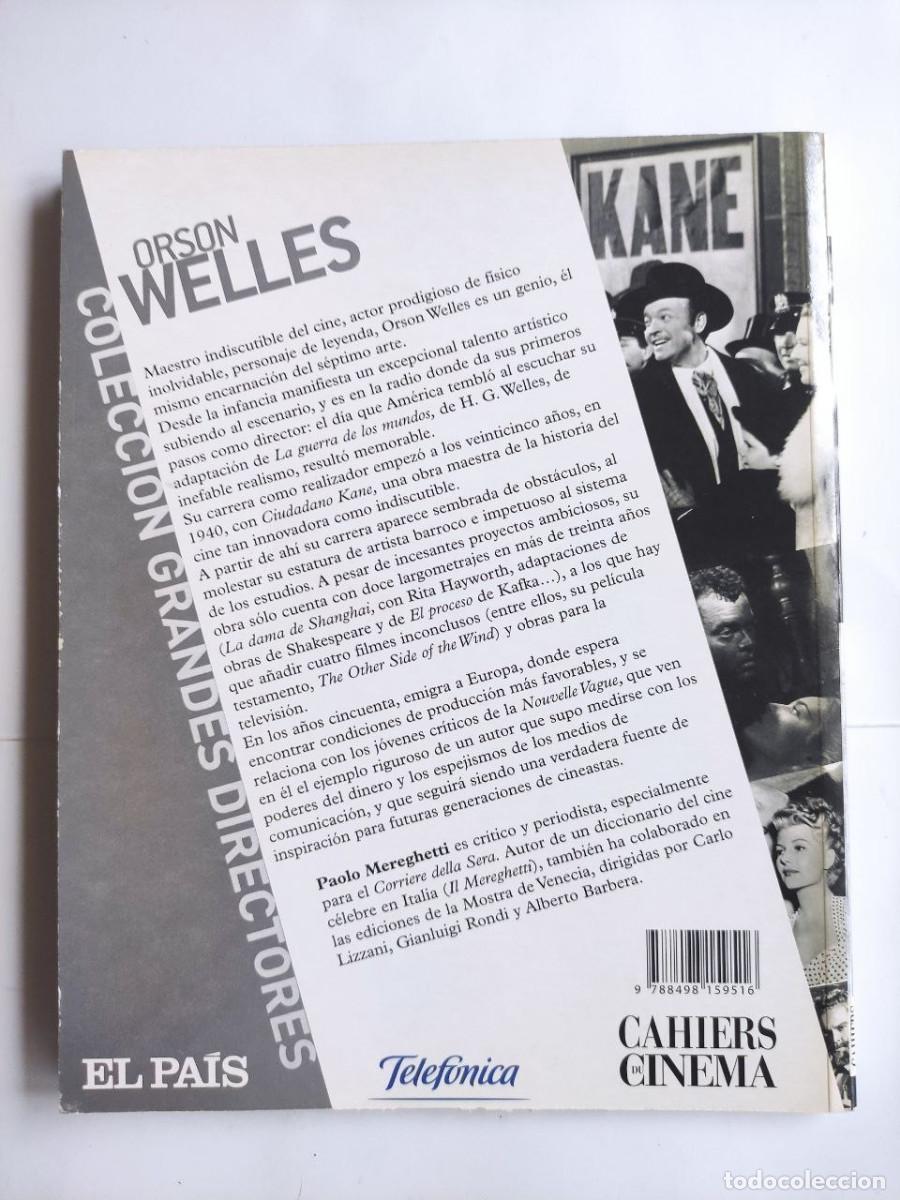 Libros de segunda mano: El libro de Orson Welles - Paolo Mereghetti - Foto 2
