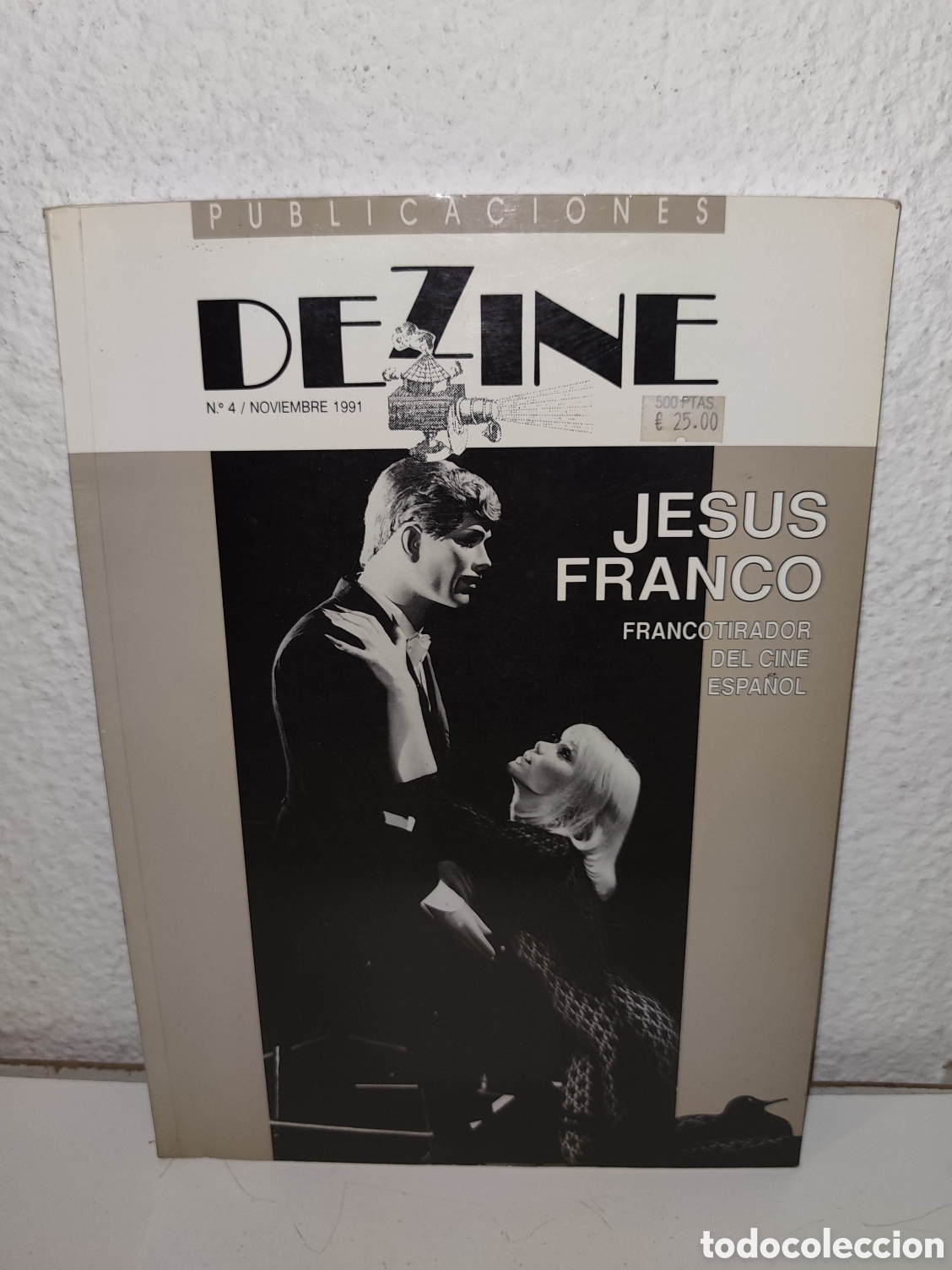 Libros de segunda mano: Libro - DeZine, Jesus Franco, n.4 - noviembre 1991 - cine