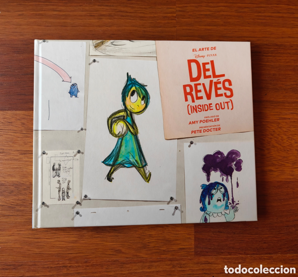 Second hand books: El arte de Del rev&eacute;s. Inside Out. Disney. Pixar.