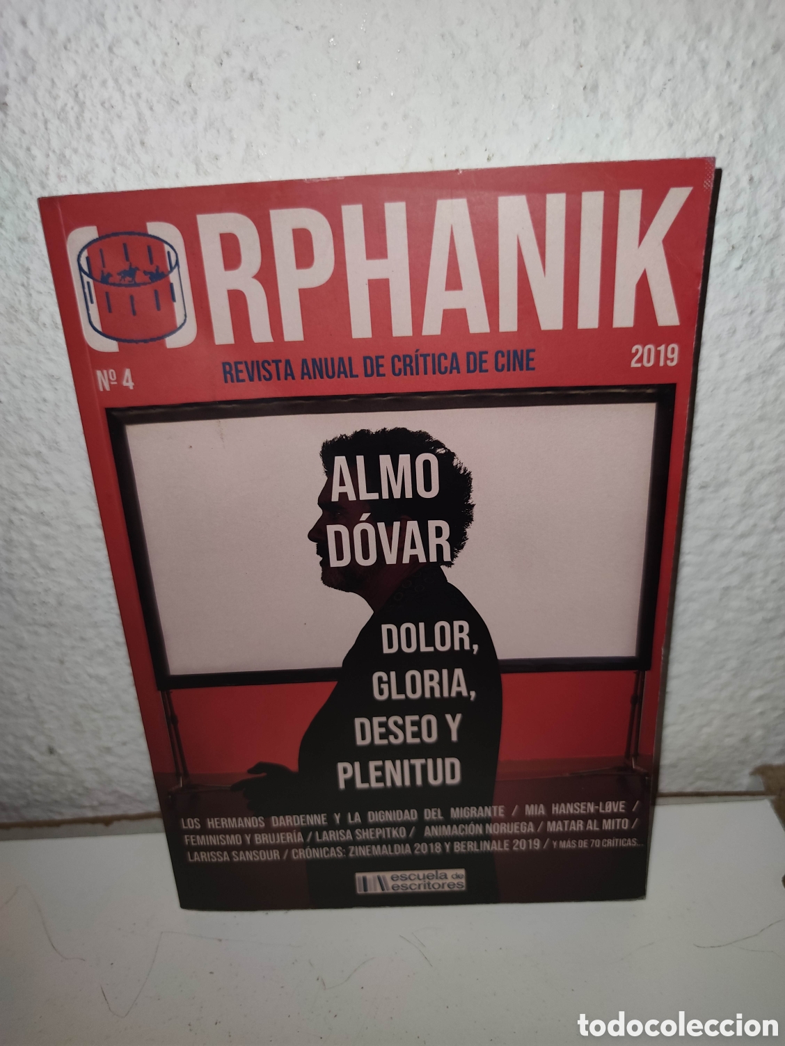 Libros de segunda mano: Libro - Orphanik 4 - Revista anual de critica de cine - 2019 - Escuela de escritores - Almodovar