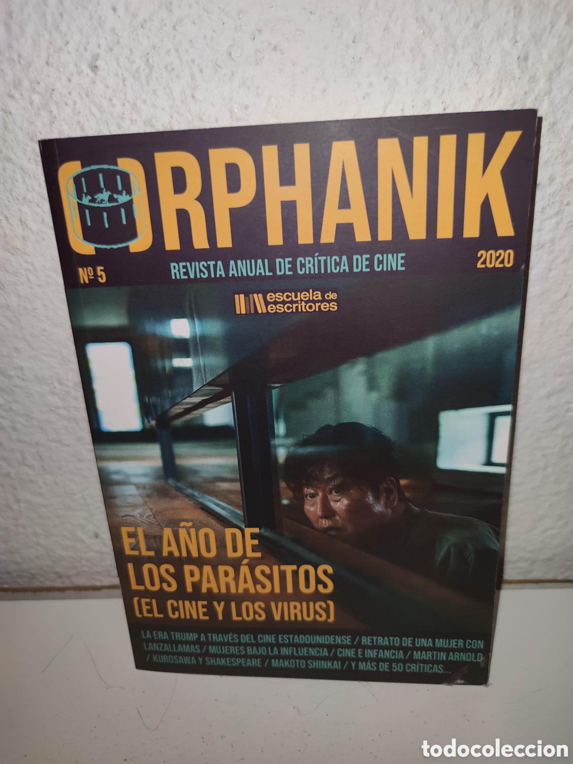 Libros de segunda mano: Libro - Orphanik 5 - Revista anual de critica de cine - 2020 - Escuela de escritores - Parasitos