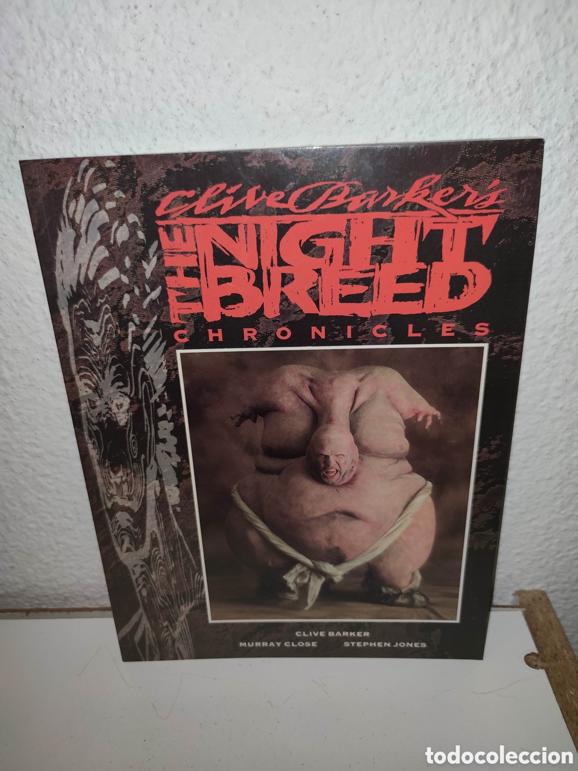 Libros de segunda mano: Libro - 1990 Clive Barker's Night Breed Chronicles Ist Printing Monster Biographies - Importacion