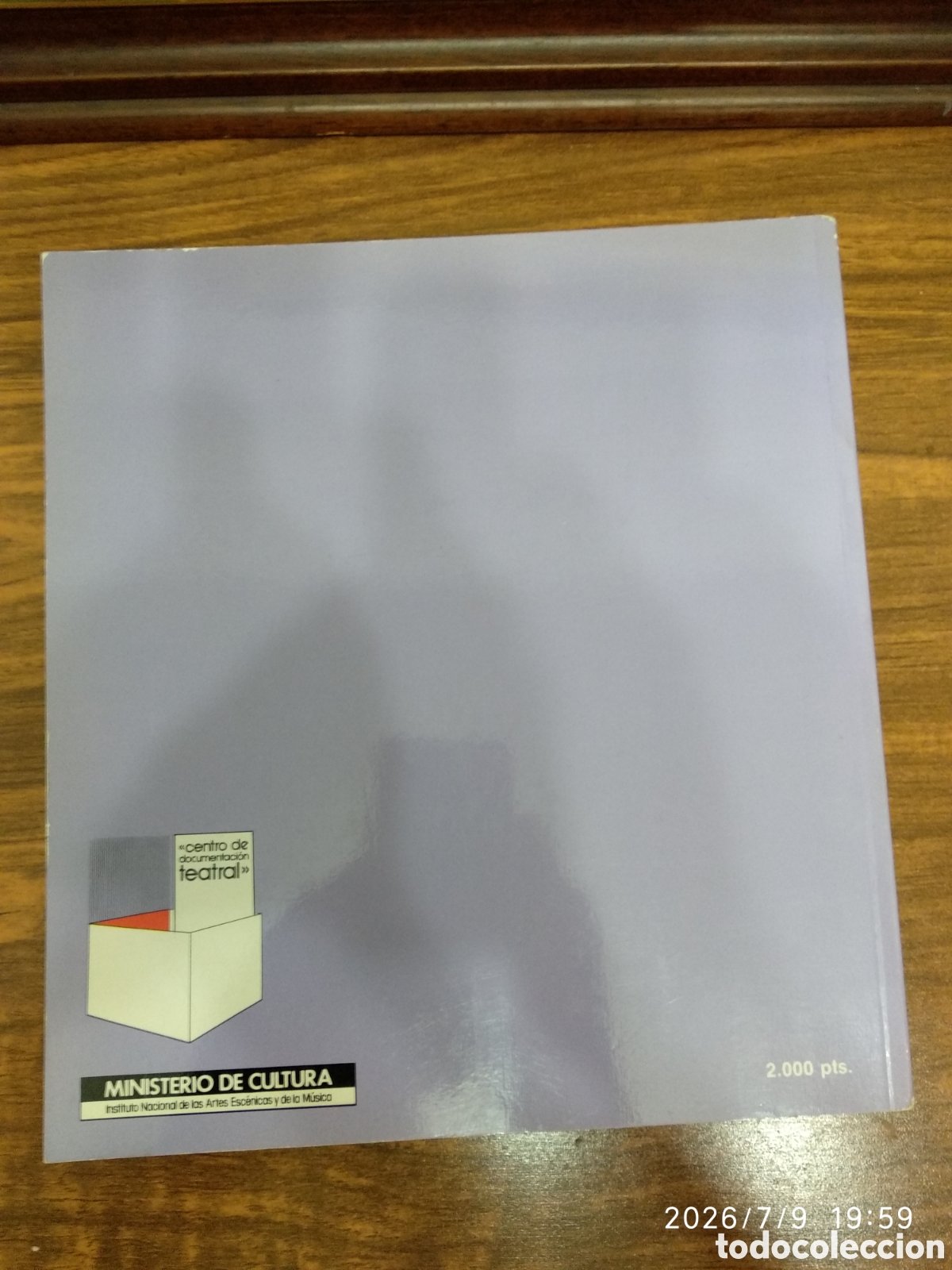 Libros de segunda mano: Escenario de dos mundos: inventario teatral - Foto 10