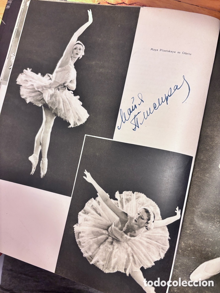Libros de segunda mano: Libro Ballet Bolshoi 1956 FIRMADO Maya Plisetskaya