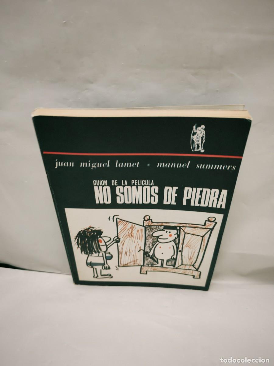 Livres d'occasion: Guion de la pel&iacute;cula No somos de Piedra (Dedicatoria y firma de Summers+dibujo, 1&ordf; EDICI&Oacute;N)