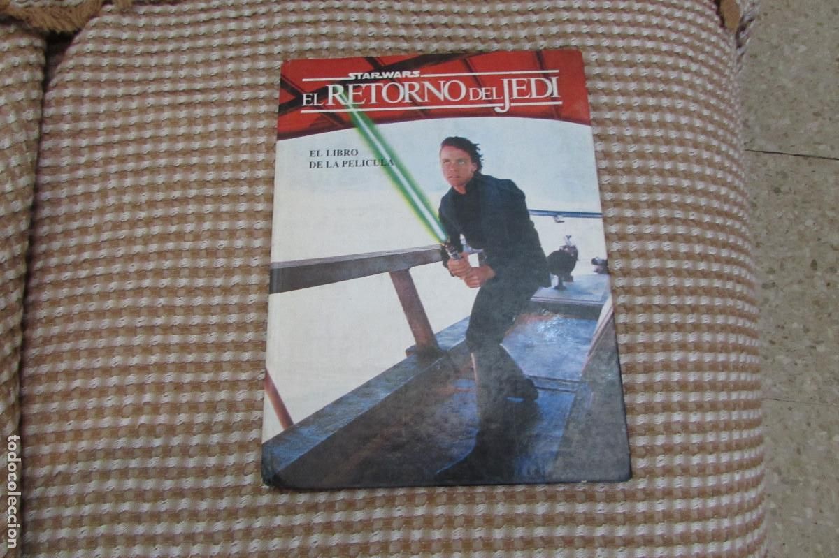 Libros de segunda mano: EL RETORNO DEL JEDI STAR WARS EL LIBRO DE LA PELICULA
