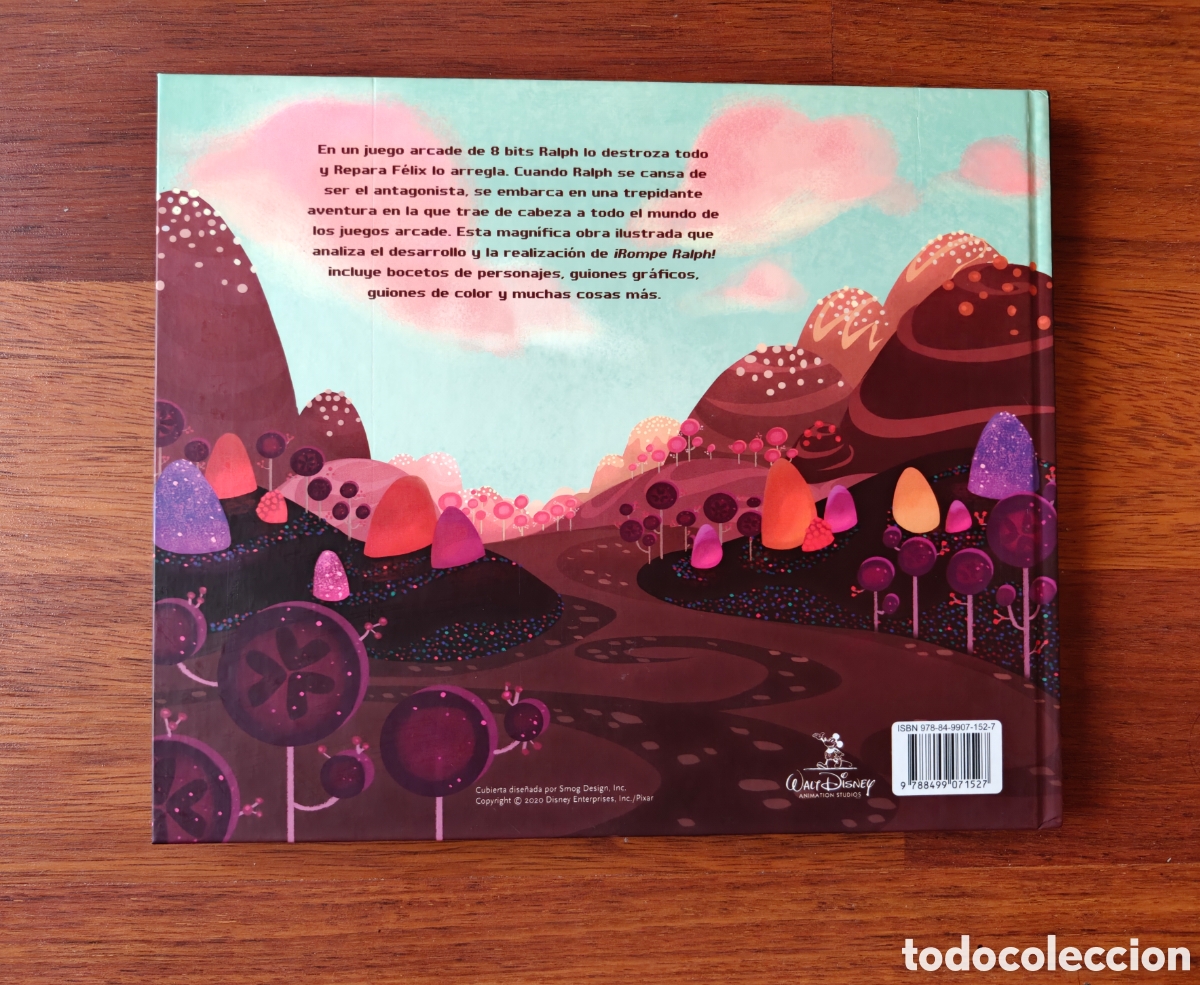 Libros de segunda mano: El arte de Rompe Ralph. Disney. Pixar. - Foto 2