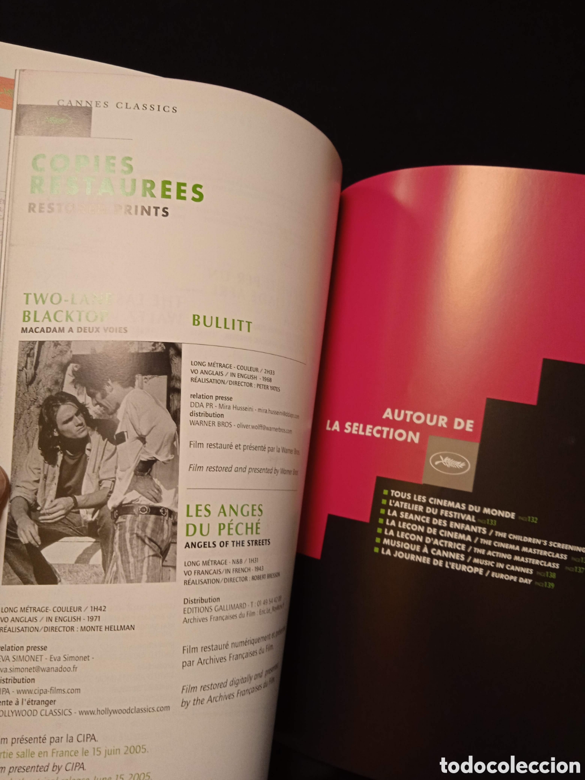 Libros de segunda mano: PROGRAMME OFFICIEL FESTIVAL DE CANNES PROGRAMA OFICIAL 2005 - Foto 8