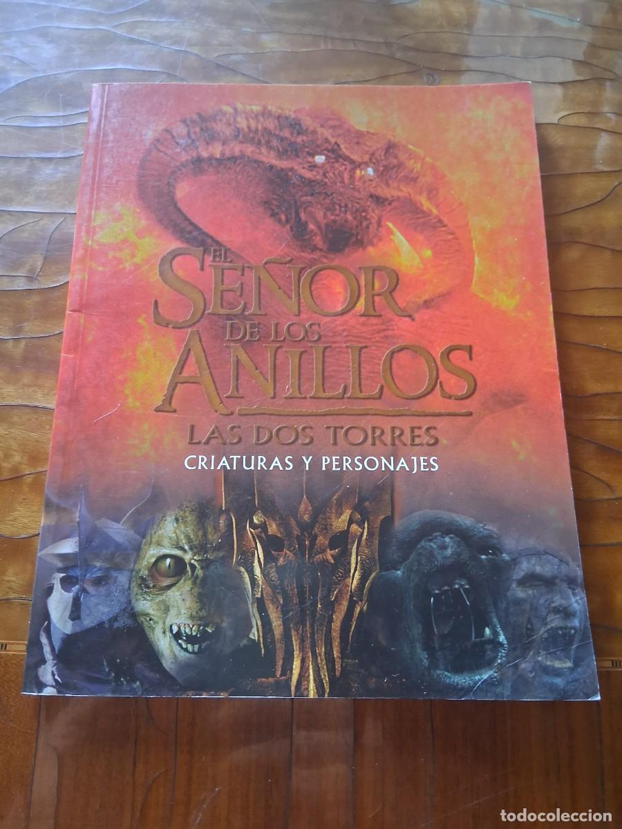 Libros de segunda mano: Libro de la pelicula EL SE&Ntilde;OR DE LOS ANILLOS. LAS DOS TORRES CRIATURAS Y PERSONAJES MINOTAURO