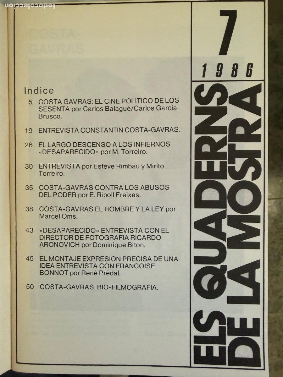 Libros de segunda mano: COSTA GABRAS - Foto 2
