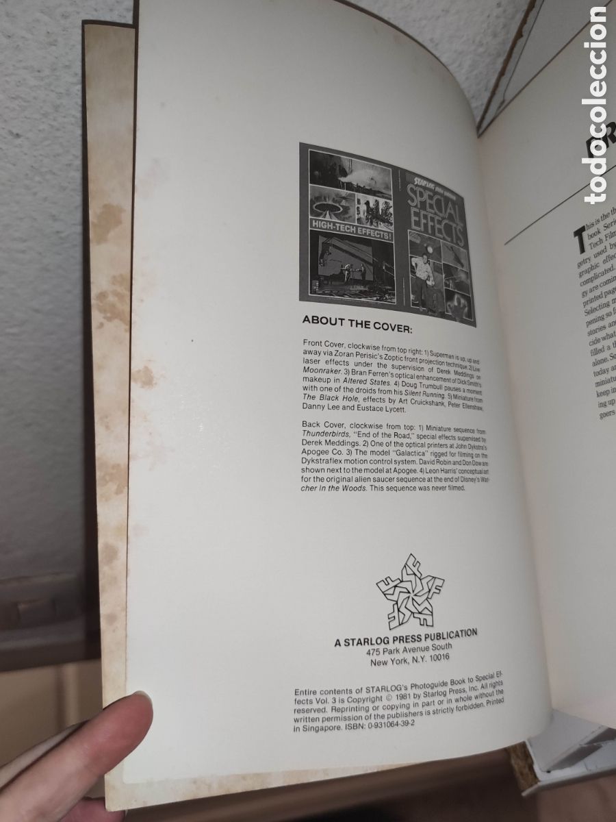 Libros de segunda mano: Libro - Starlog Photo Guidebook: Special Effects Volume 3 1981 - Importacion - Foto 8