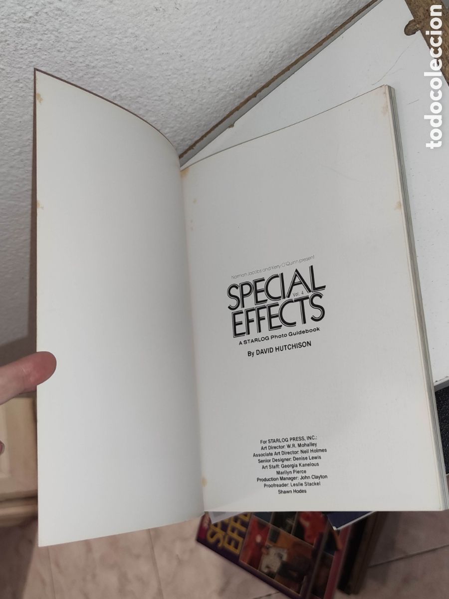 Libros de segunda mano: Libro - Starlog Photo Guidebook Special Effects Vol 4 - Importacion - Foto 7