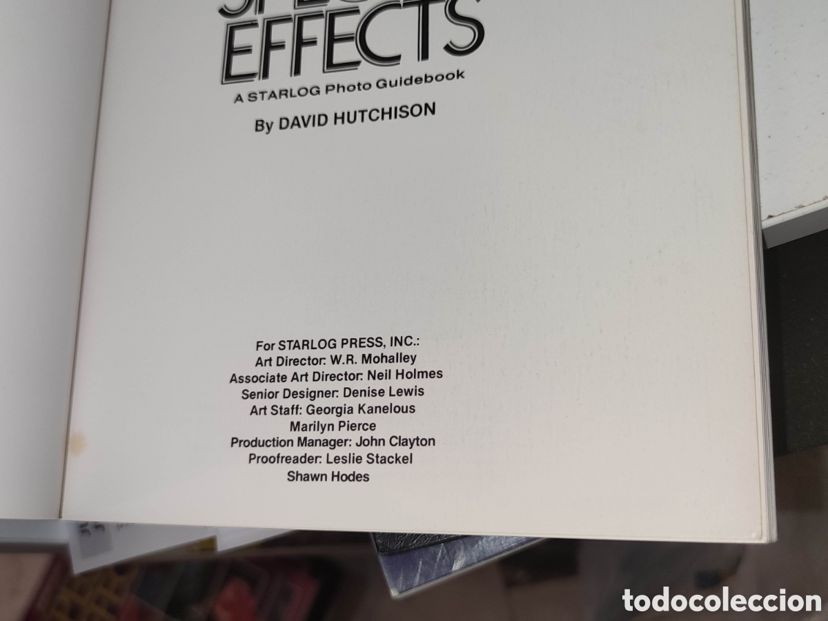 Libros de segunda mano: Libro - Starlog Photo Guidebook Special Effects Vol 4 - Importacion - Foto 9