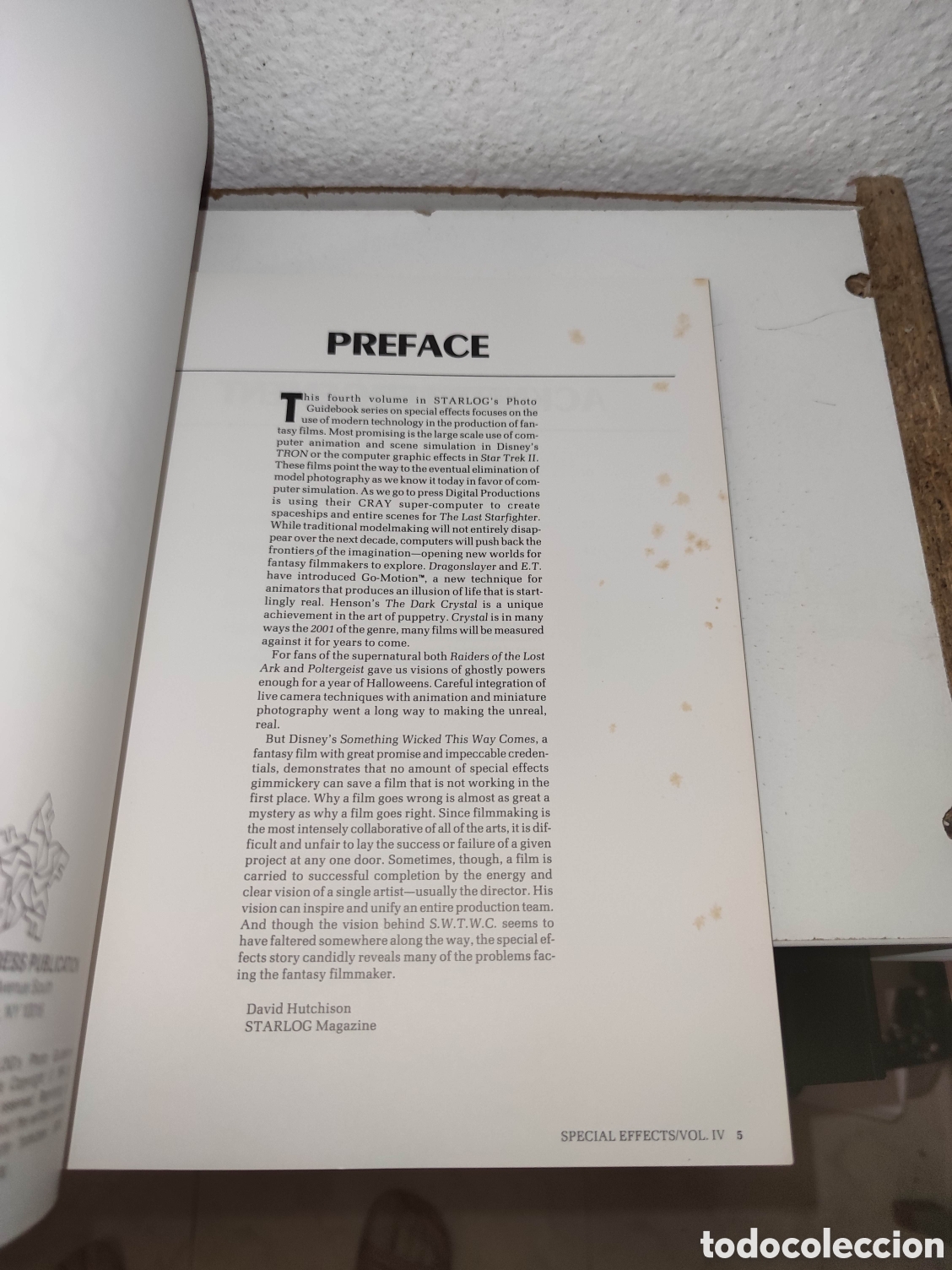 Libros de segunda mano: Libro - Starlog Photo Guidebook Special Effects Vol 4 - Importacion - Foto 11