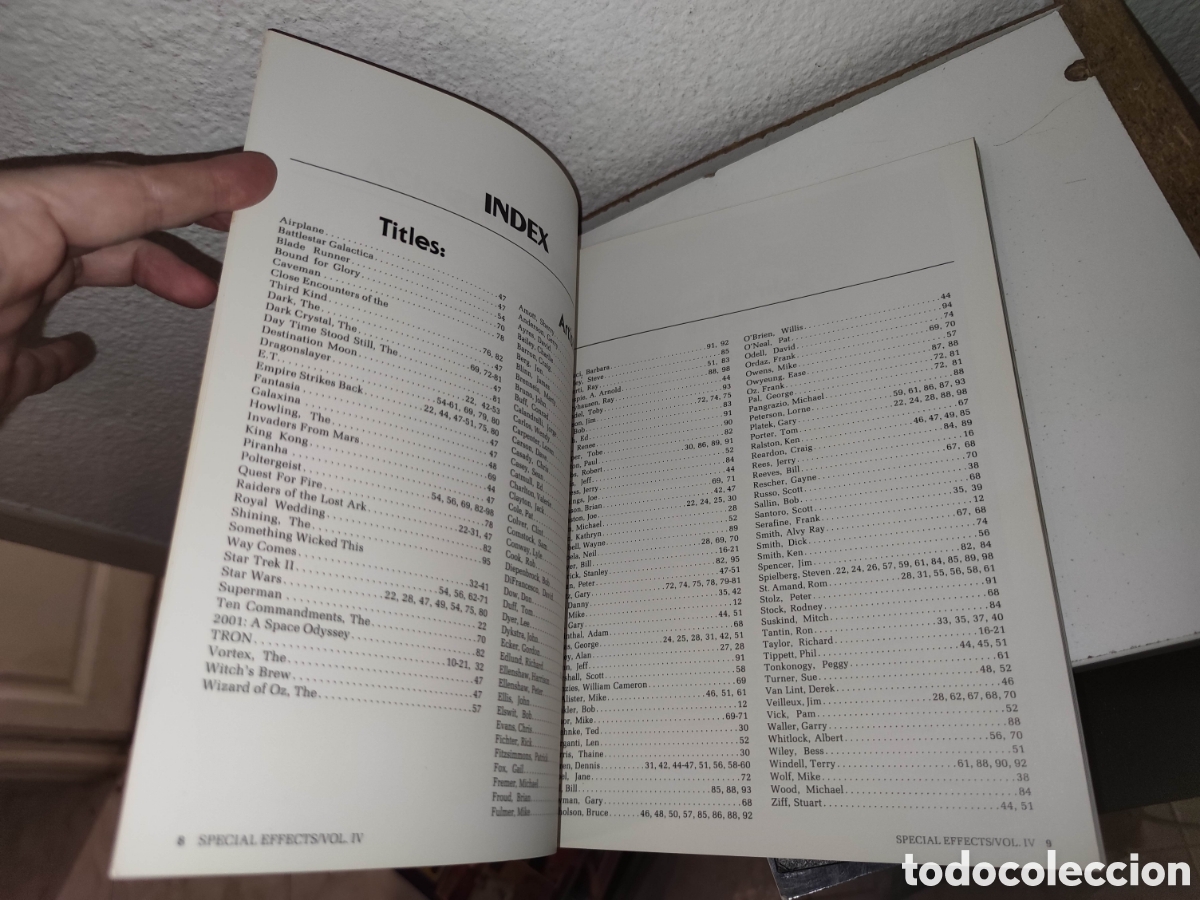 Libros de segunda mano: Libro - Starlog Photo Guidebook Special Effects Vol 4 - Importacion - Foto 13