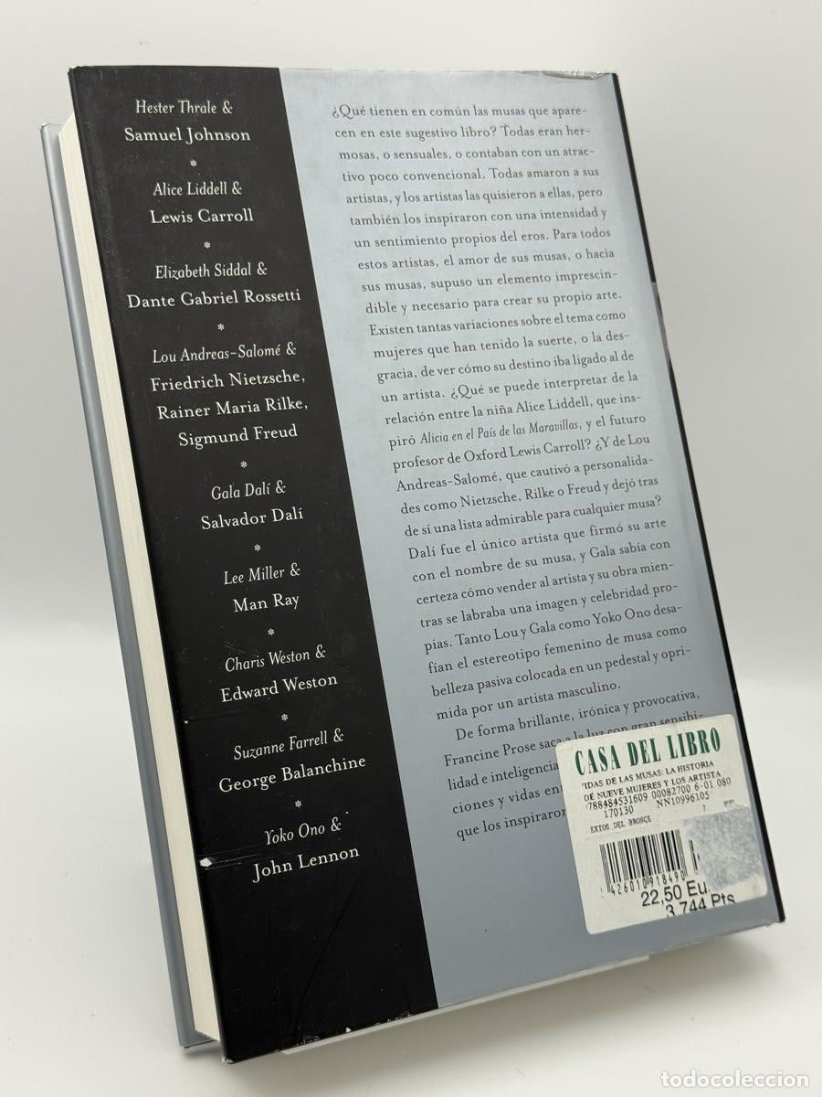 Libros de segunda mano: Vidas de las musas - Francine Prose - Foto 2
