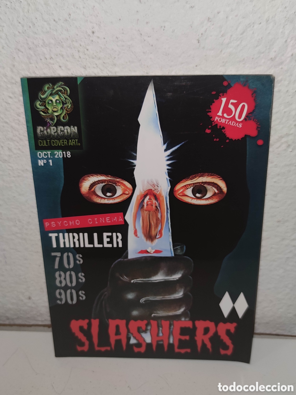 Libros de segunda mano: Libro - Gorgon Cult Cover Art 1 - Slashers - 150 portadas - Psycho cinema, thriller 70s 80s 90s