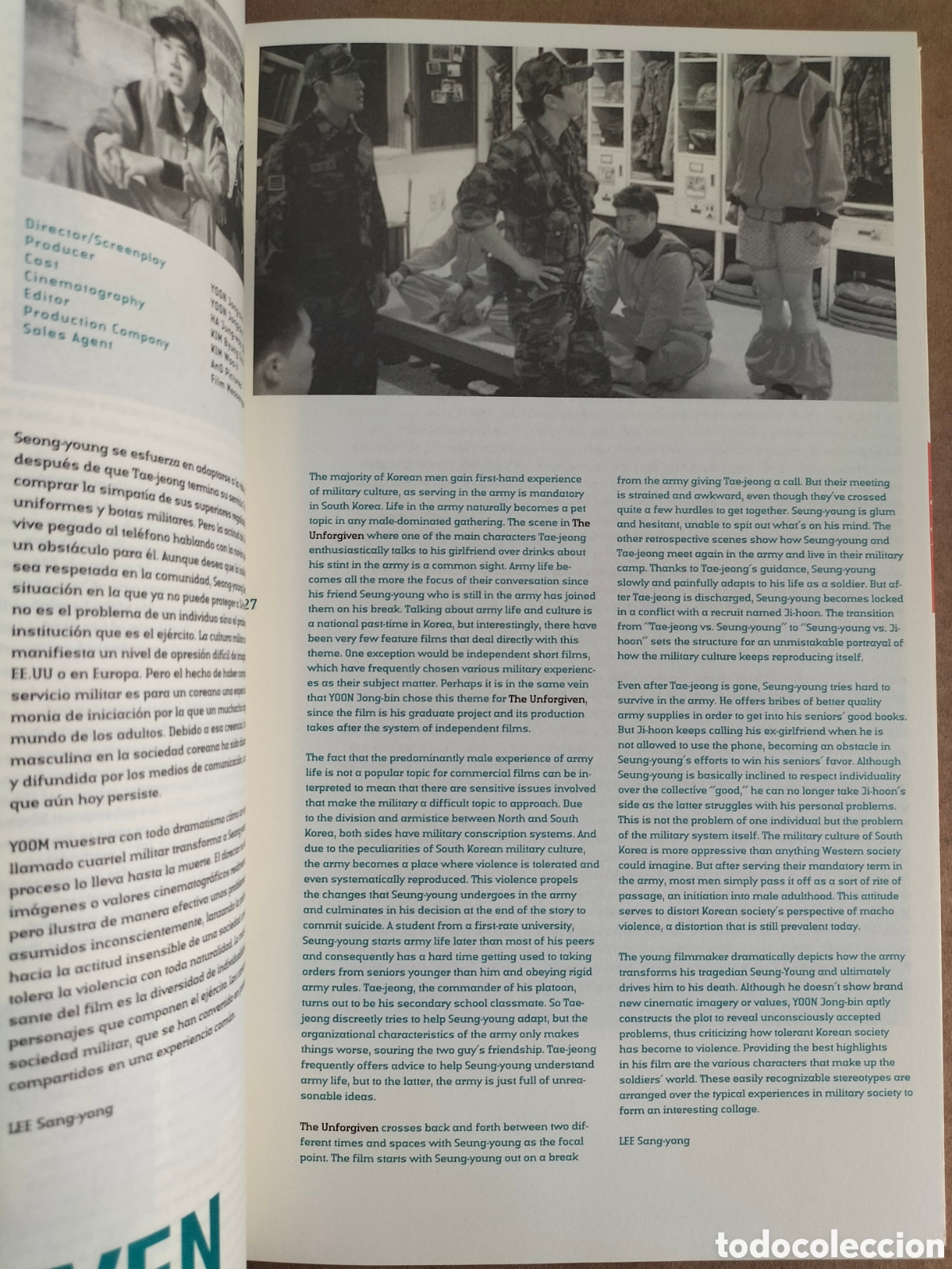 Libros de segunda mano: Cine coreano. Arco 2007. Comit&eacute; Organizador de Corea en ARCO07. Libro - Foto 4