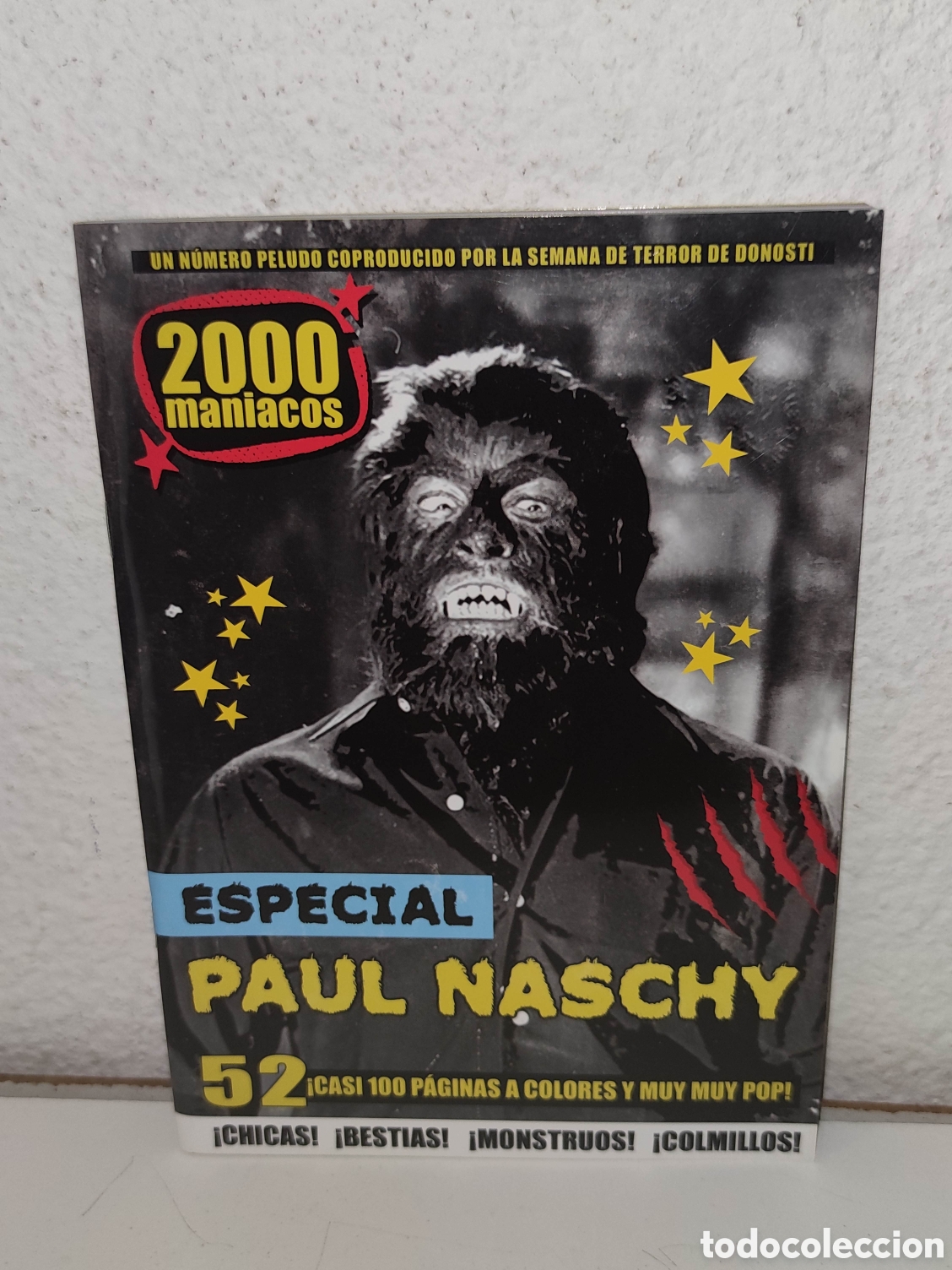 Libros de segunda mano: Revista - 2000 maniacos # 52 - Especial Paul Naschy -