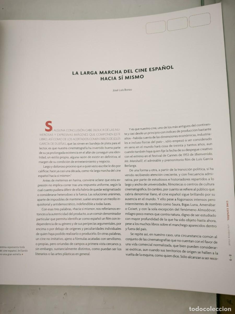 Libros de segunda mano: Cine Espa&ntilde;ol: Una cr&oacute;nica visual (Incluye DVD) - Foto 8