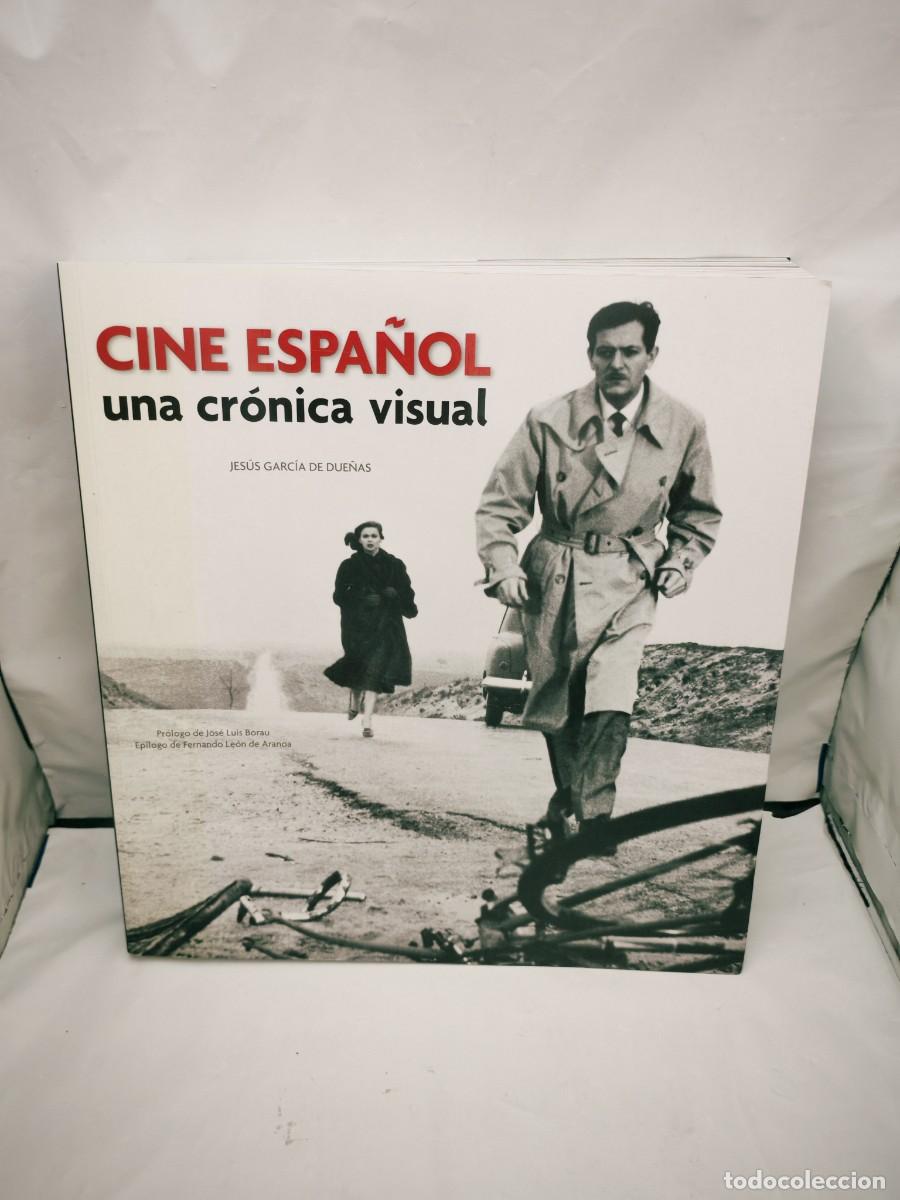 Libros de segunda mano: Cine Espa&ntilde;ol: Una cr&oacute;nica visual (Incluye DVD) - Foto 1