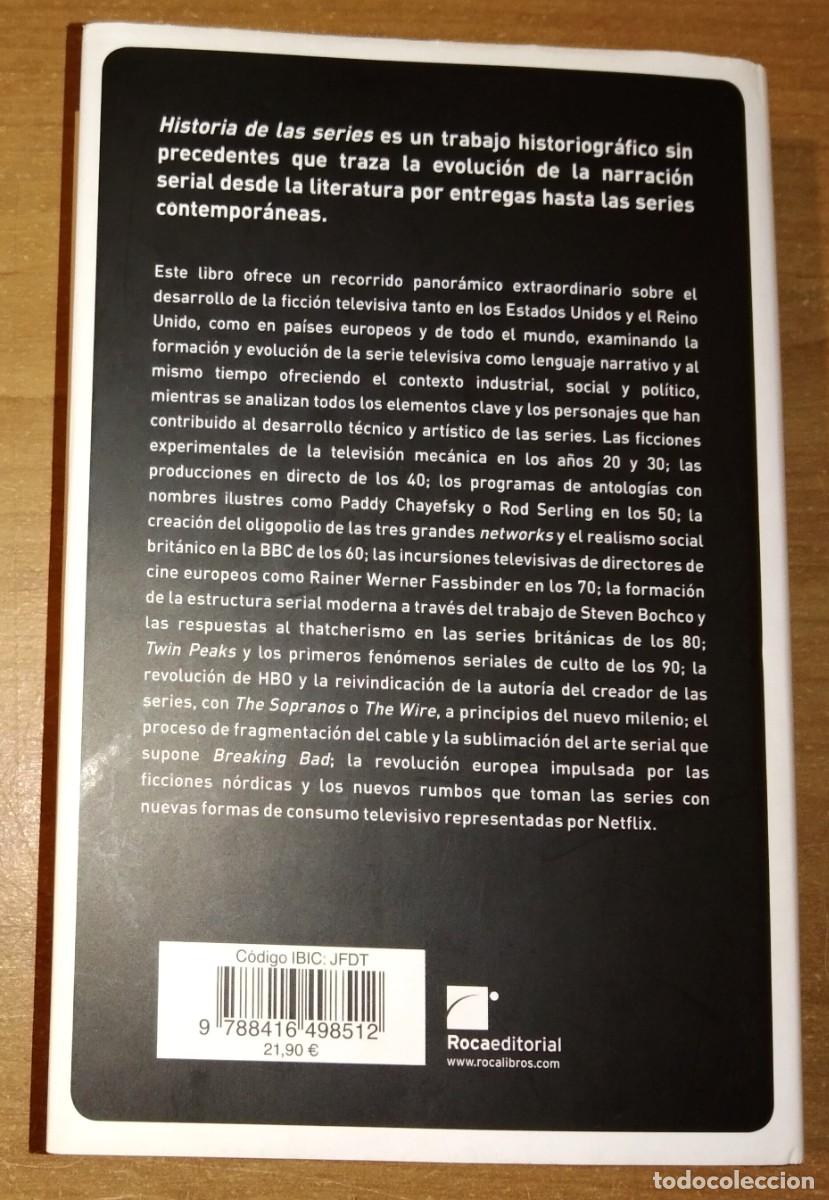 Libros de segunda mano: TONI DE LA TORRE - HISTORIA DE LAS SERIES - ROCA EDITORIAL, 2016 - Foto 2