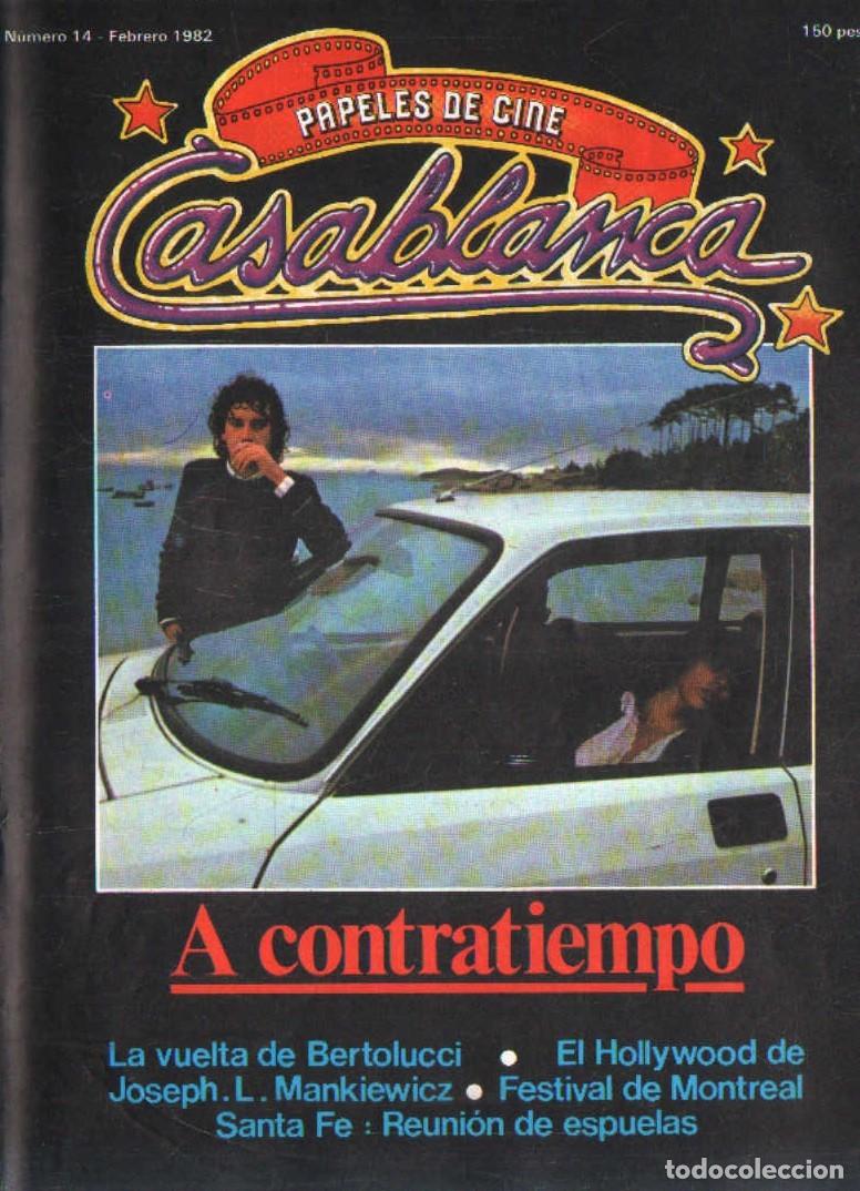 Libros de segunda mano: REVISTA PAPELES DE CINE CASABLANCA N&ordm; 14 FEBRERO 1982. VV.AA. A-CI-1226