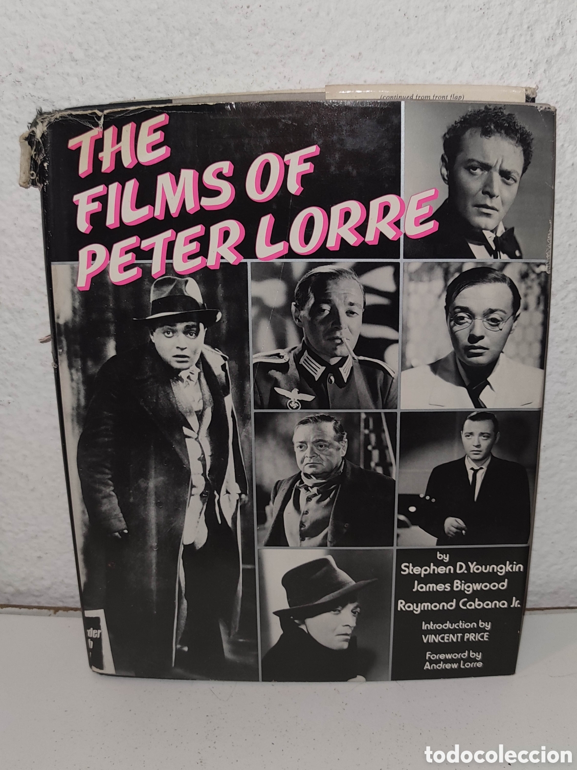 Libros de segunda mano: Libro - THE FILMS OF PETER LORRE By Stephen D. Youngkin & Jones Bigwood - Hardcover - Importacion