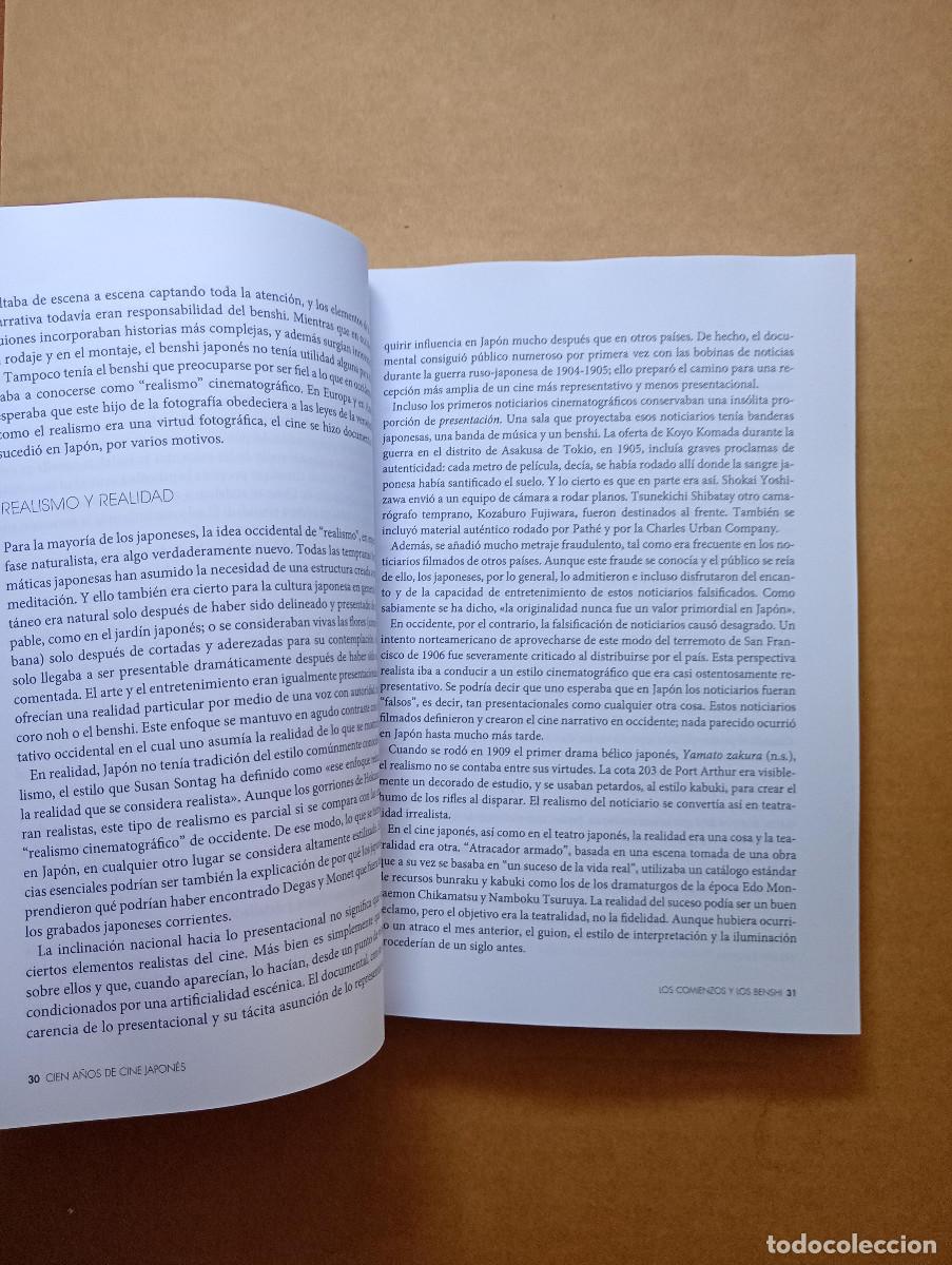 Libros de segunda mano: Cien a&ntilde;os de cine japon&eacute;s - Ritchie, Donald - Foto 3