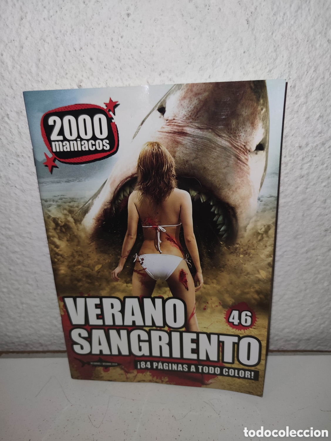 Libros de segunda mano: Revista - 2000 maniacos # 46 - Verano sangriento - 84 paginas a todo color