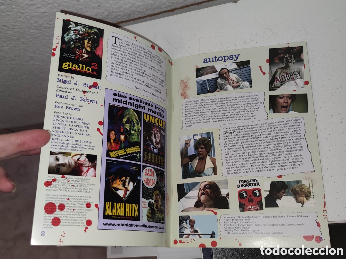 Libros de segunda mano: Libro - Giallo 2 Scrapbook - Nigel Burrell, Paul Brown - Importacion - Foto 5