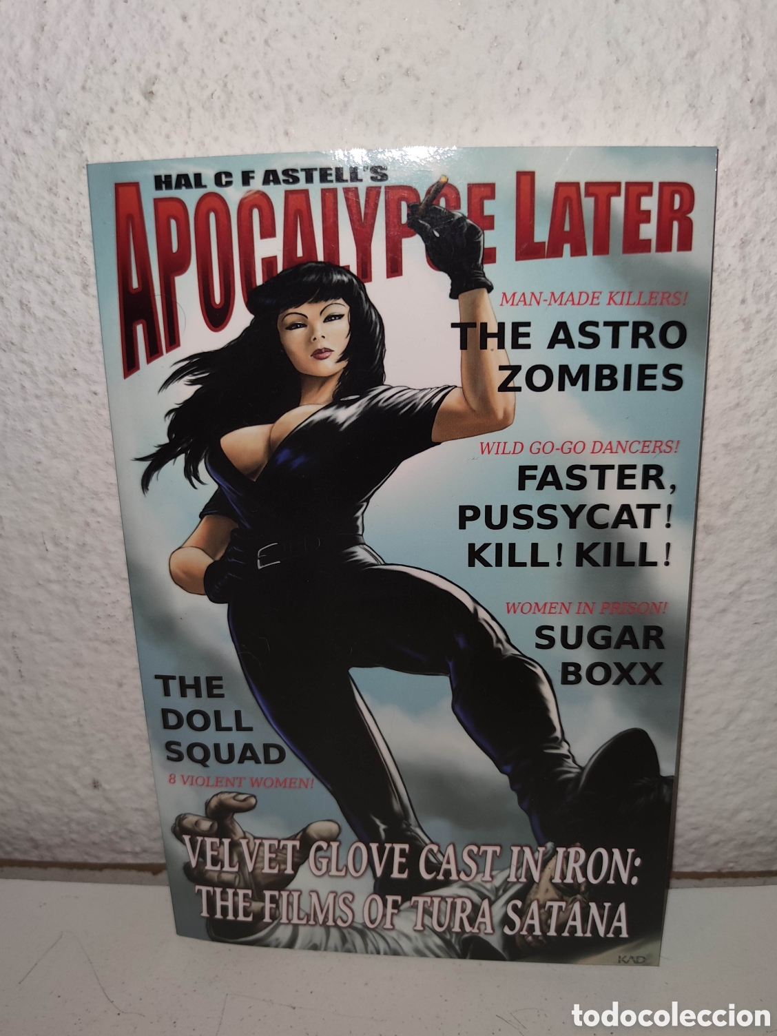Libros de segunda mano: Libro - Apocalypse Later Press Velvet Glove Cast in Iron: The Films of Tura Satana - Importacion