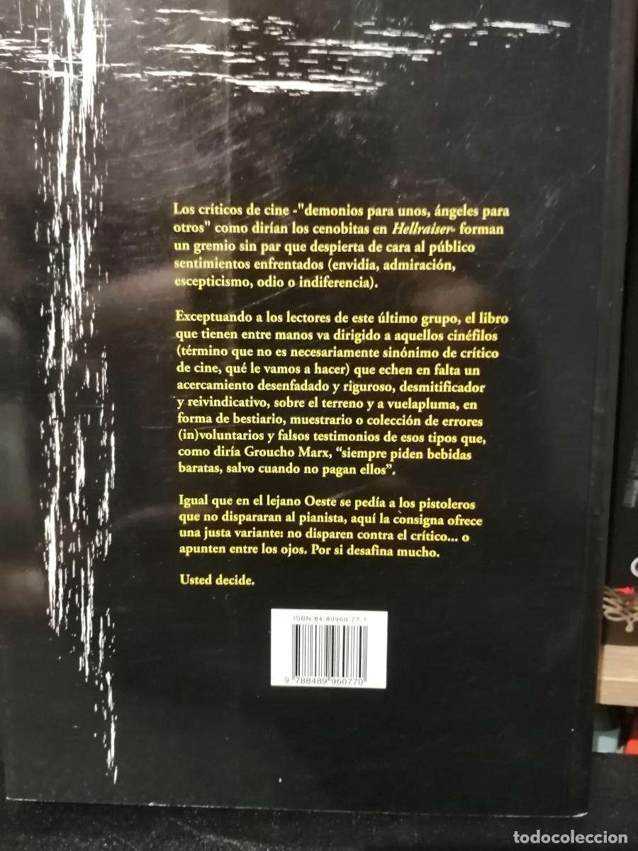Libros de segunda mano: No disparen contra el cr&iacute;tico. - Foto 2