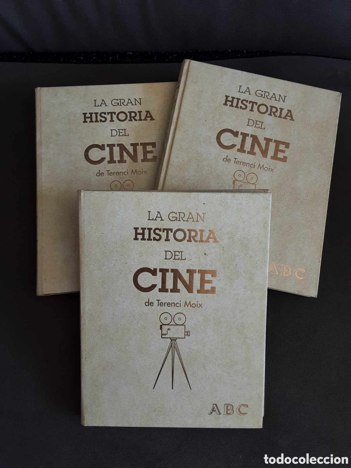 Libros de segunda mano: LA GRAN HISTORIA DEL CINE EN 3 TOMOS POR TERENCI MOIX COMPLETA