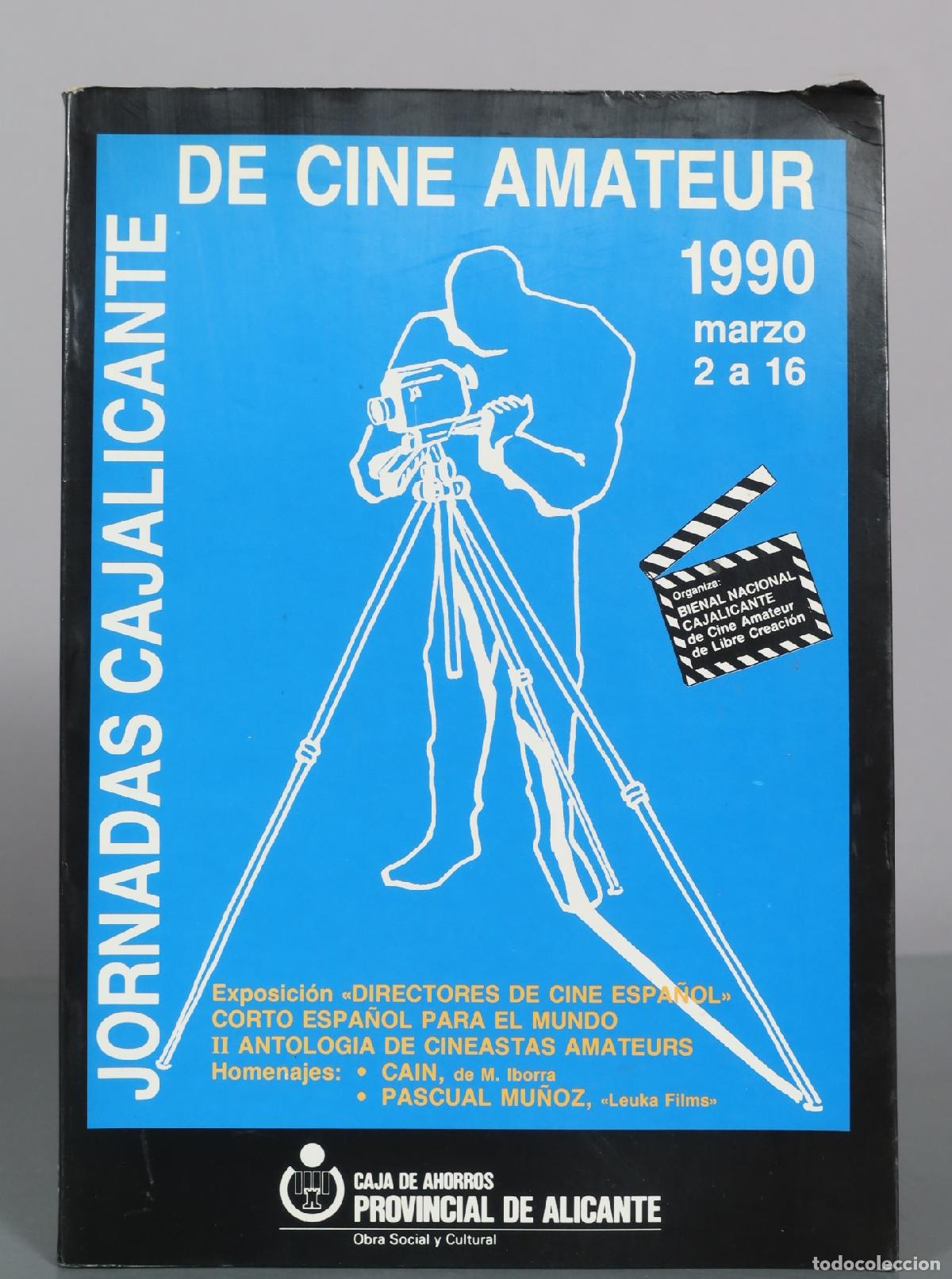 Libros de segunda mano: Jornadas Cajalicante de Cine Amateur - Caja de Ahorros Provincial de Alicante