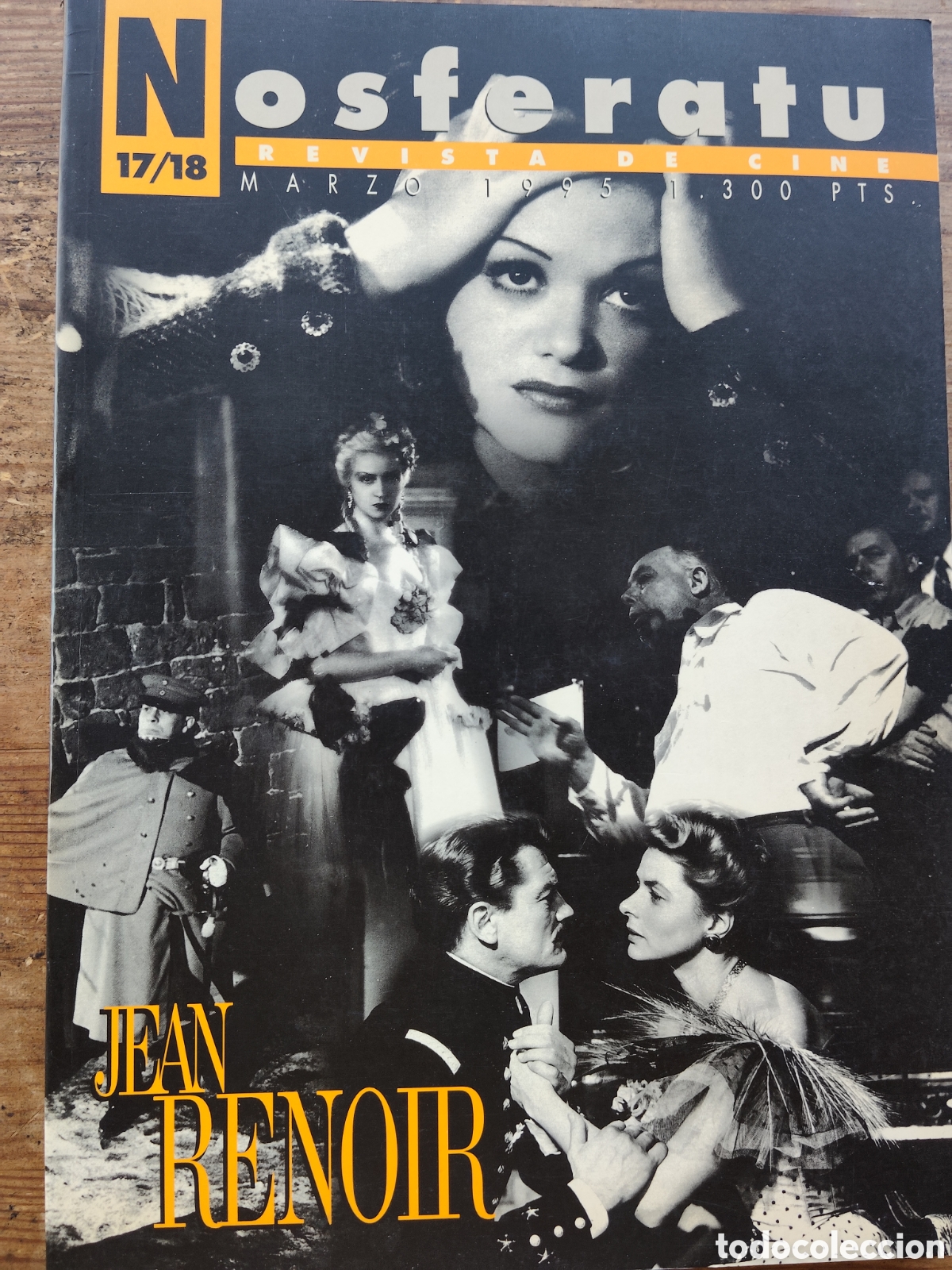 Libros de segunda mano: REVISTA DE CINE NOSFERATU 17/18 JEAN RENOIR MARZO 1995