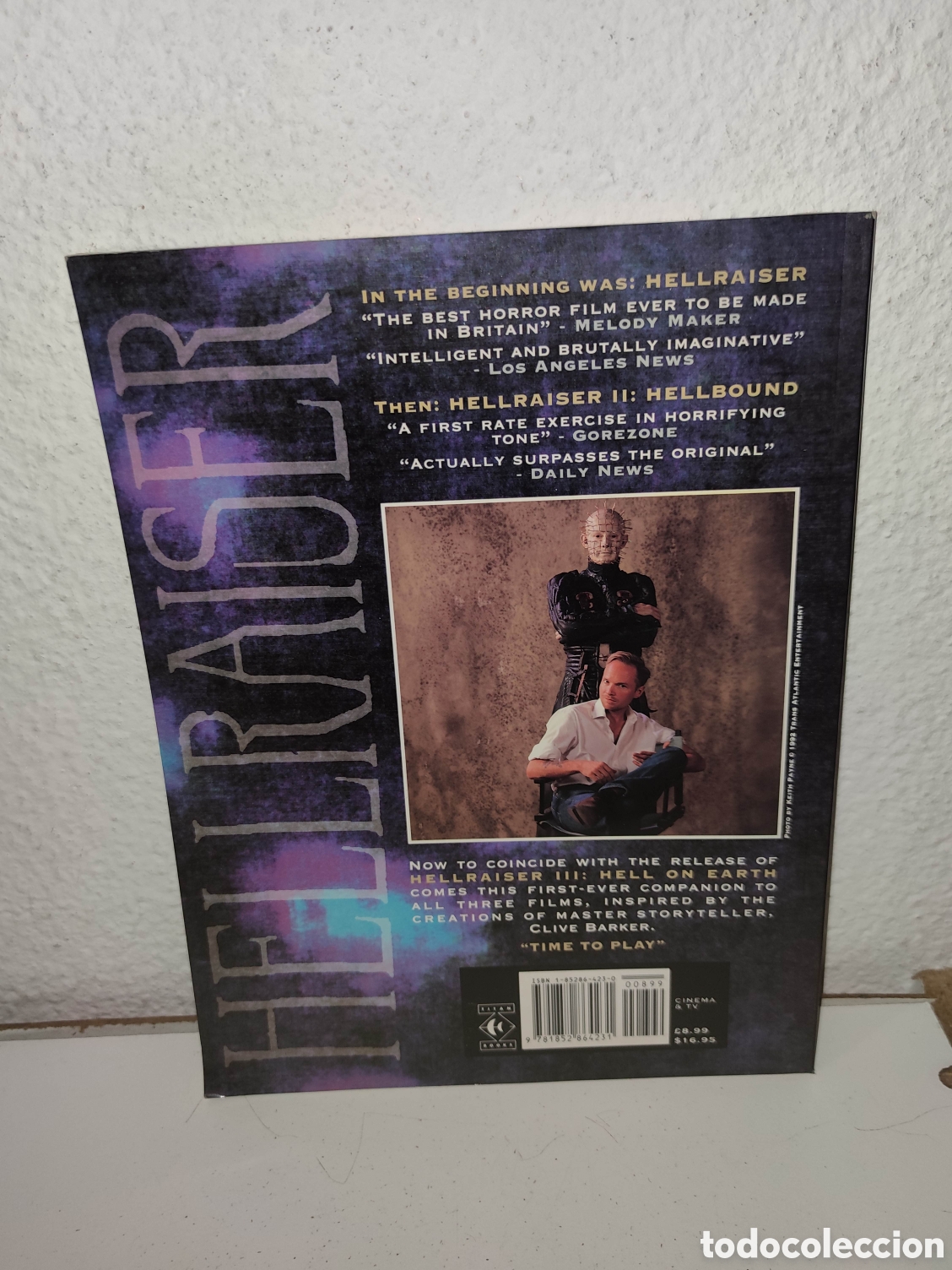 Libros de segunda mano: Libro - The Hellraiser Chronicles by Stephen Jones Paperback Book First Edition - Importacion - Foto 2