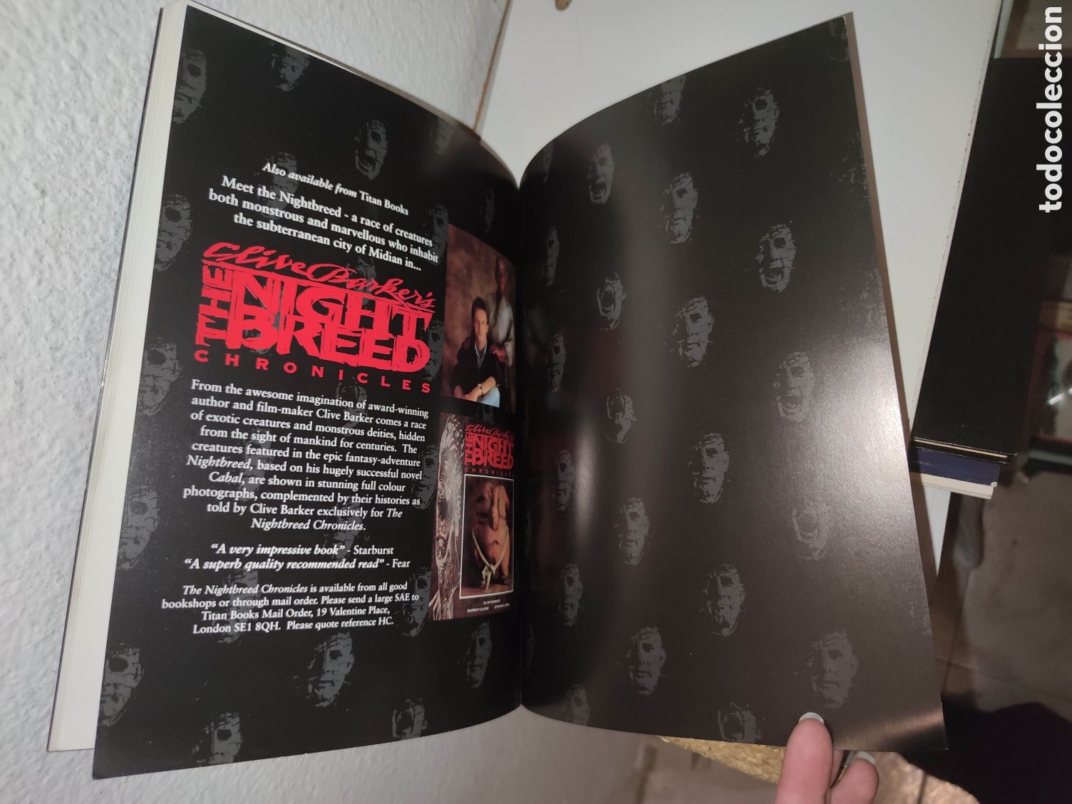 Libros de segunda mano: Libro - The Hellraiser Chronicles by Stephen Jones Paperback Book First Edition - Importacion - Foto 13