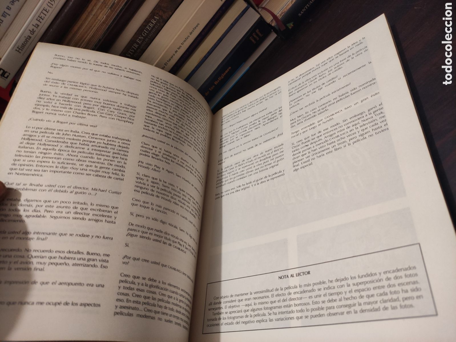 Libros de segunda mano: Casablanca dirigida por Michael Curtiz - LIBRO - Foto 10