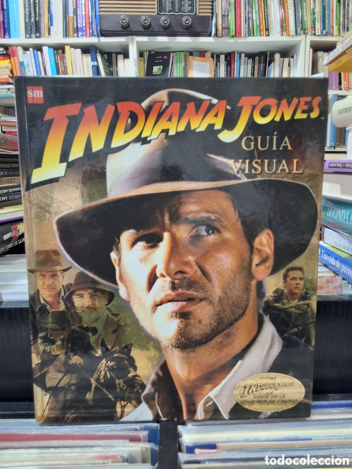 Livros em segunda m&atilde;o: INDIANA JONES - GUIA VISUAL - CINE - HARRISON FORD - STEVEN SPIELBERG
