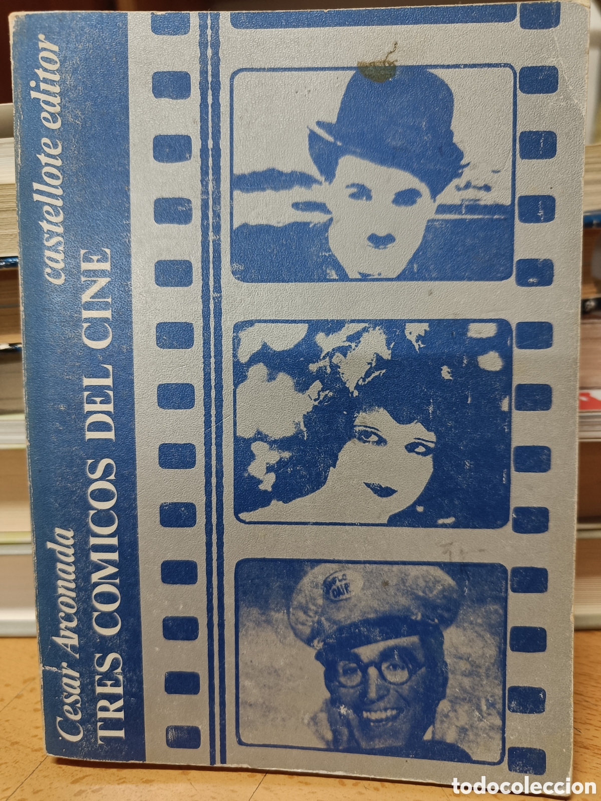 Libros de segunda mano: TRES C&Oacute;MICOS DEL CINE. C&Eacute;SAR ARCONADA. - Foto 1