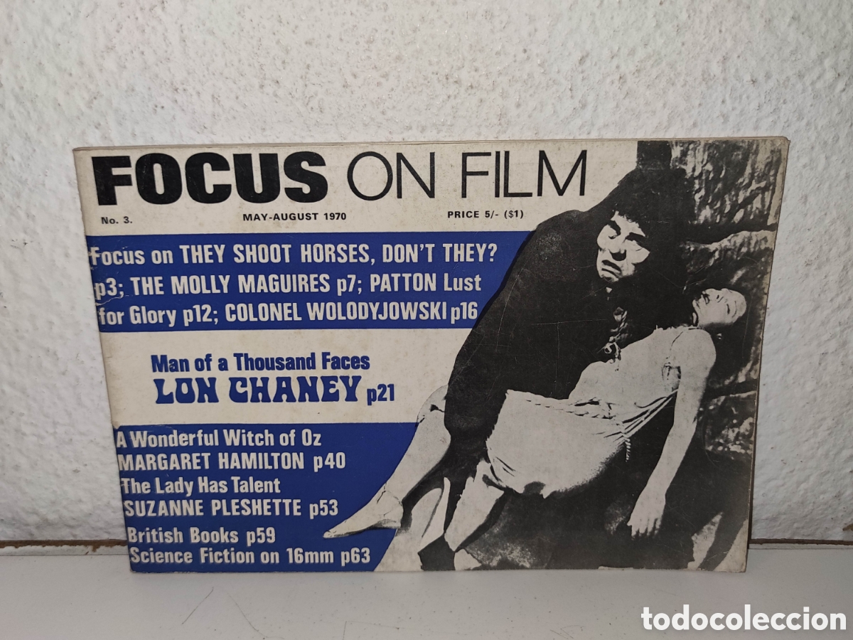 Livres d'occasion: Libro - Focus on film 3 - 1970 - Lon Chaney - Patton - Importacion