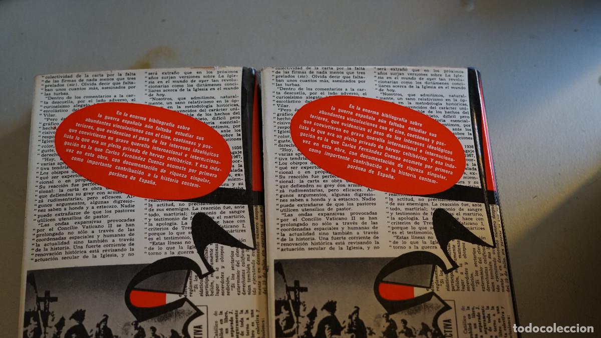 Libros de segunda mano: La guerra de Espa&ntilde;a y el cine - 2 tomos (completo) - Foto 3